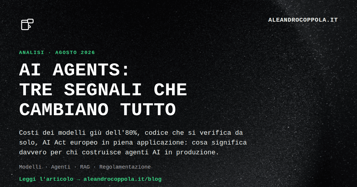 AI Agents, agosto 2026